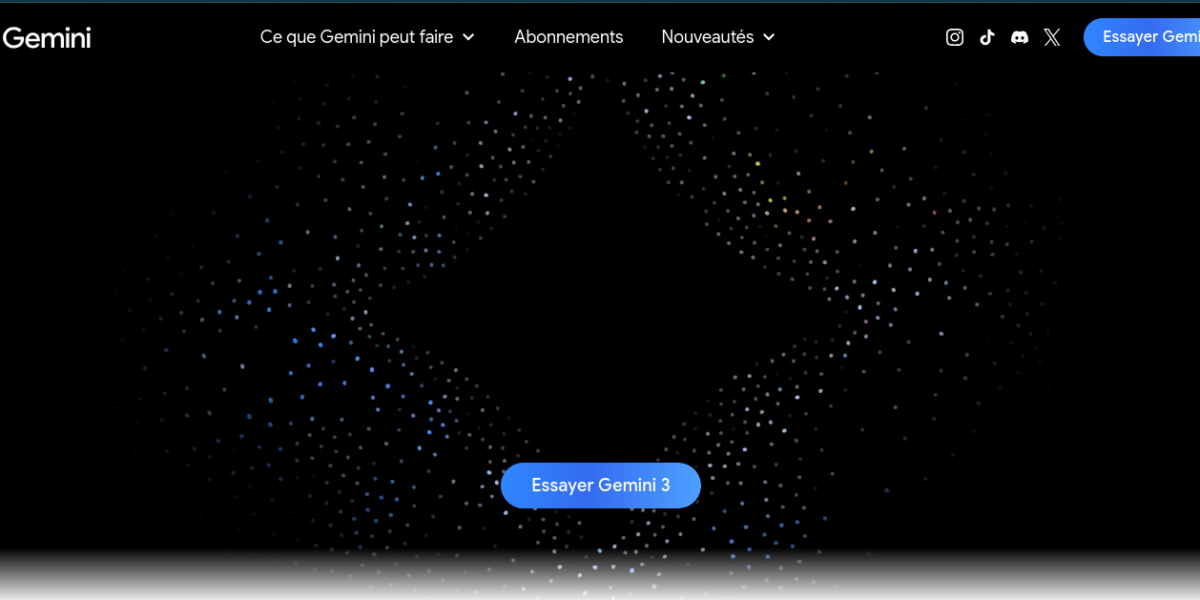 Gemini AI assistant interface by Google