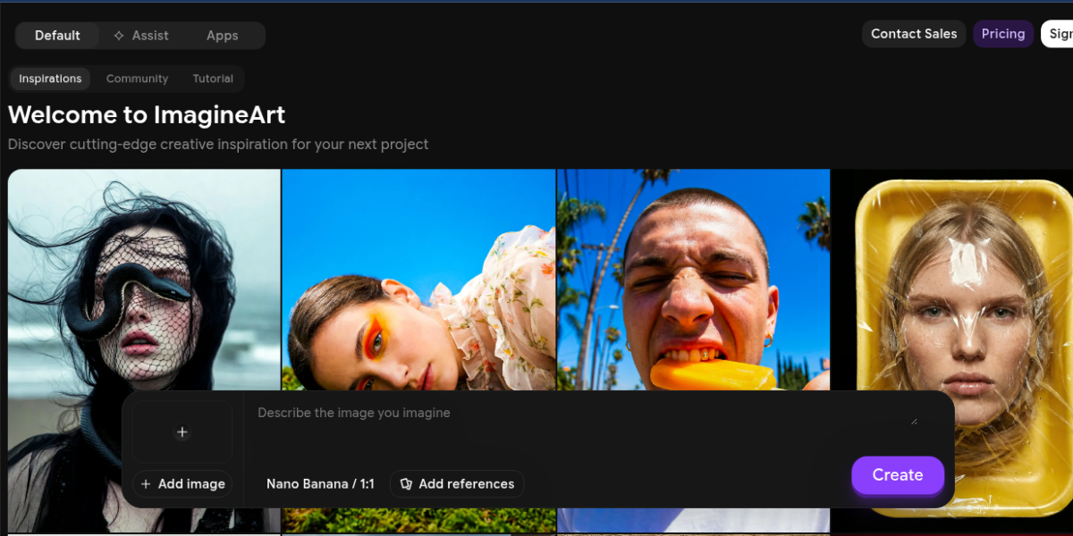 Midjourney AI image generator creating stunning artwork from text prompts