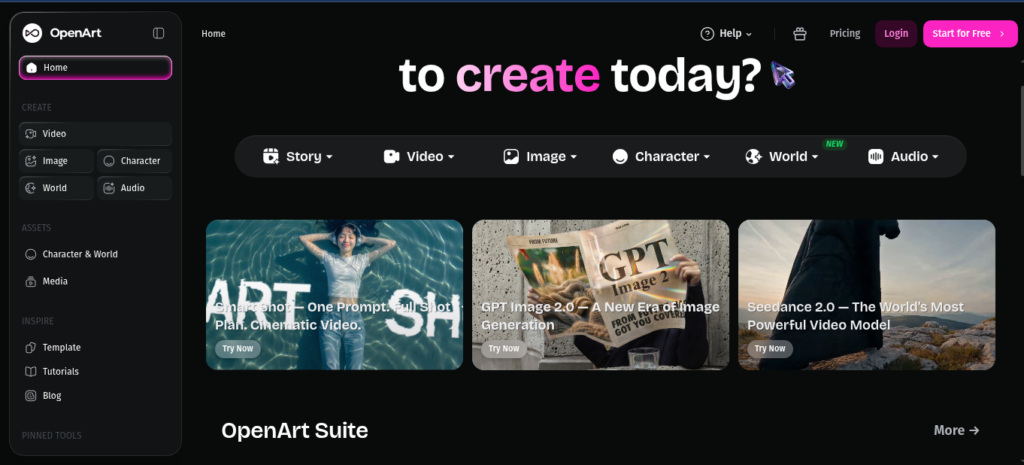 Runway ML AI video generator interface showing text to video creation