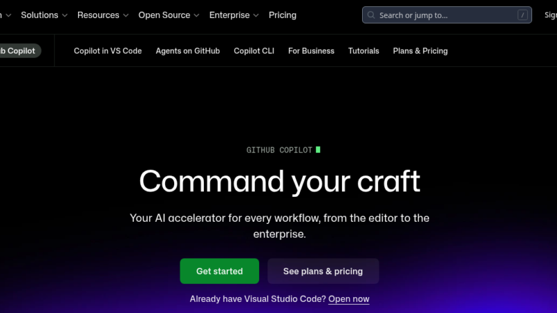 GitHub Copilot AI coding assistant interface showing real-time code suggestions in VS Code