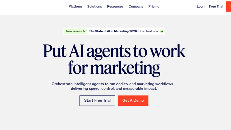 Jasper AI writing assistant interface showing marketing templates and document editor
