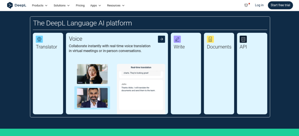 DeepL Write AI writing assistant showing grammar suggestions and alternative phrasings sidebar for German text