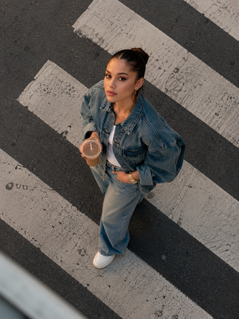 A very realistic street fashion