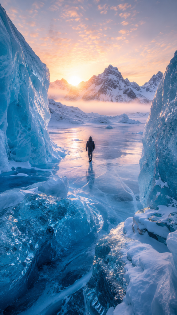Frozen Blue World