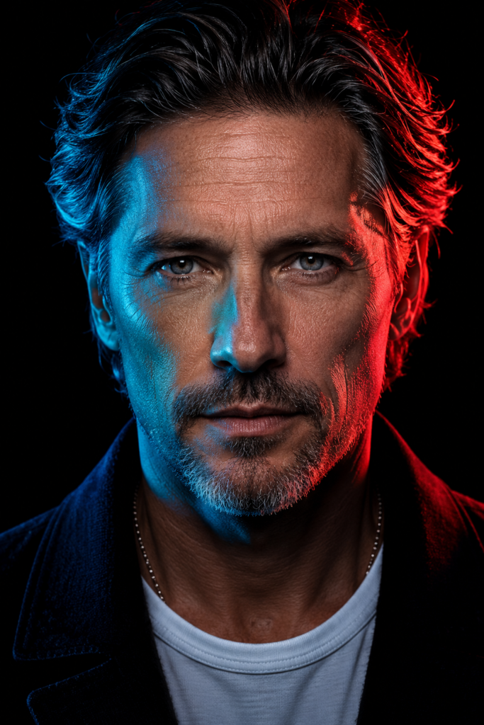 Studio portrait