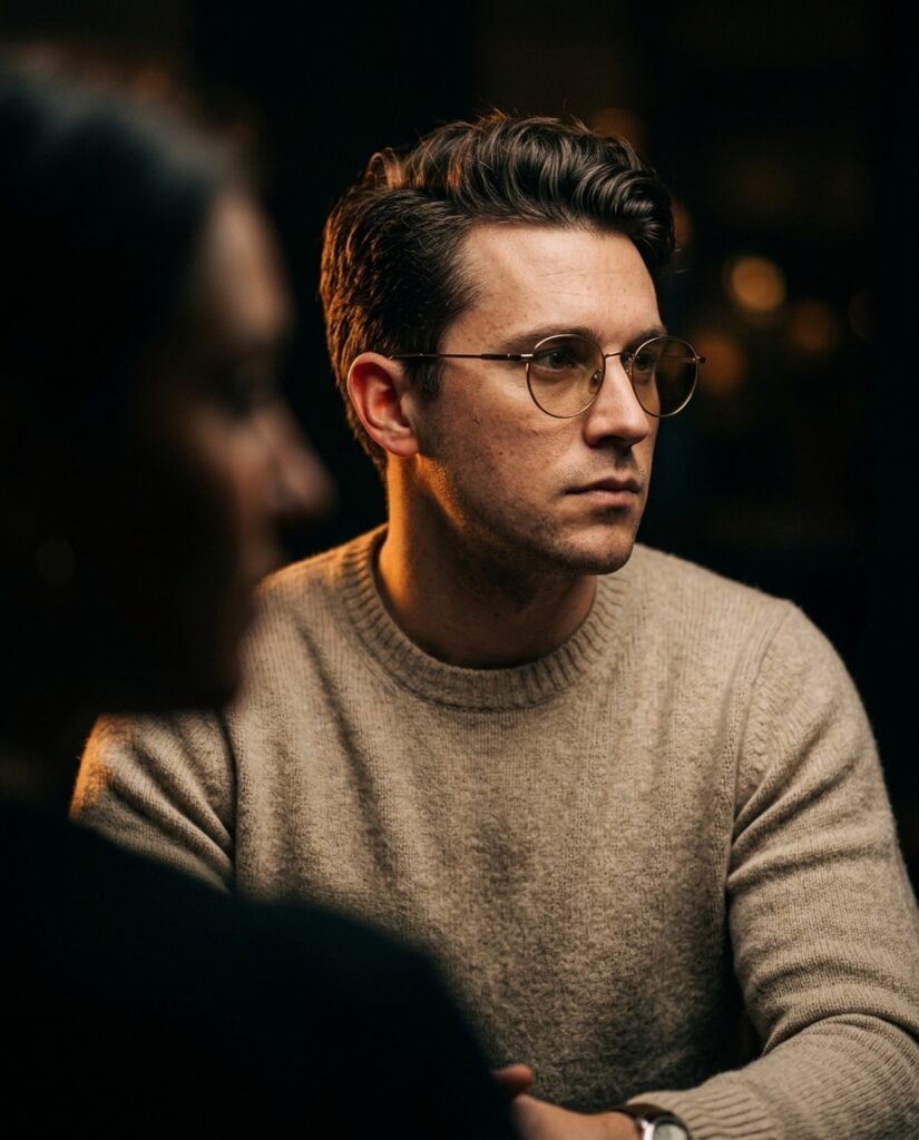Portrait photograph of a man