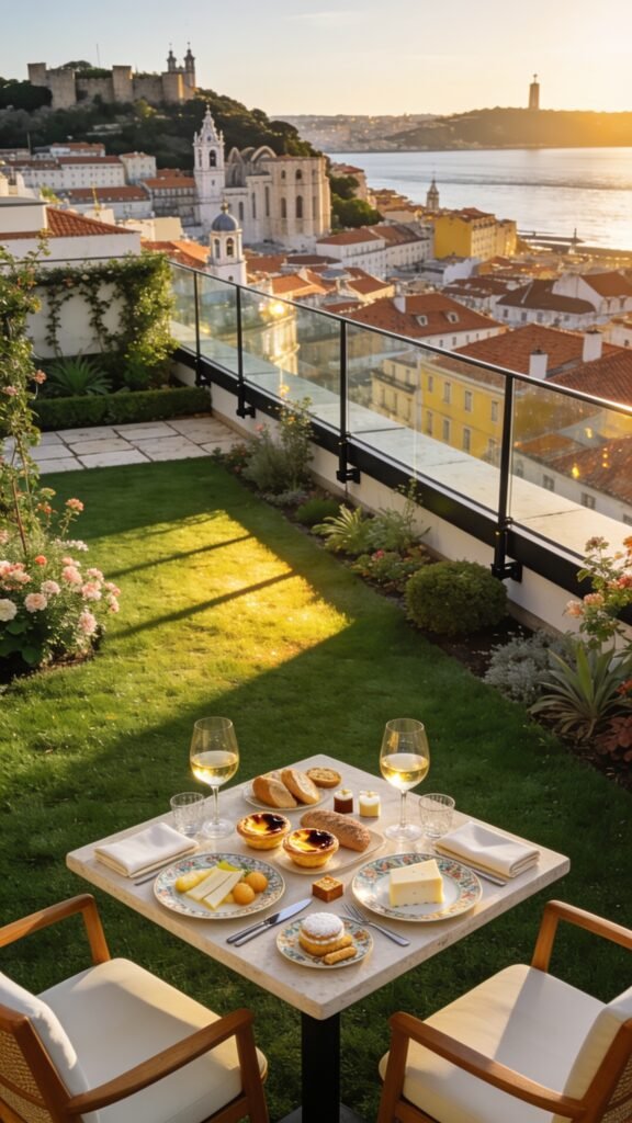 A beautiful balcony view