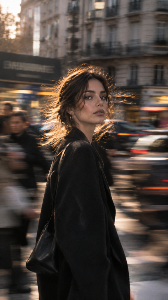 Golden-Hour Street Portrait