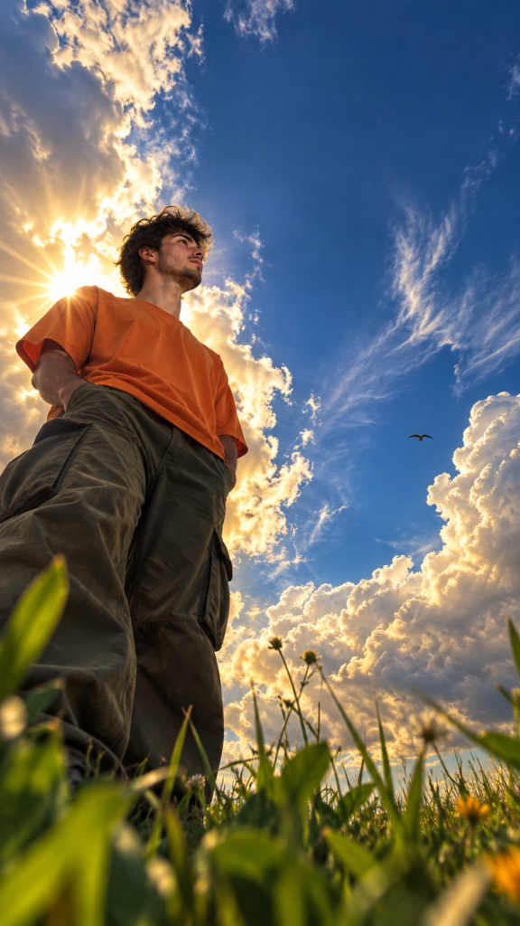 Under the Vast Golden Sky