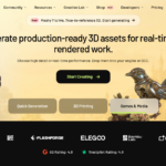 Meshy : AI 3D Model Generator for Creators & Studios
