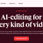 Descript: AI Video Editor That Works Like a Doc
