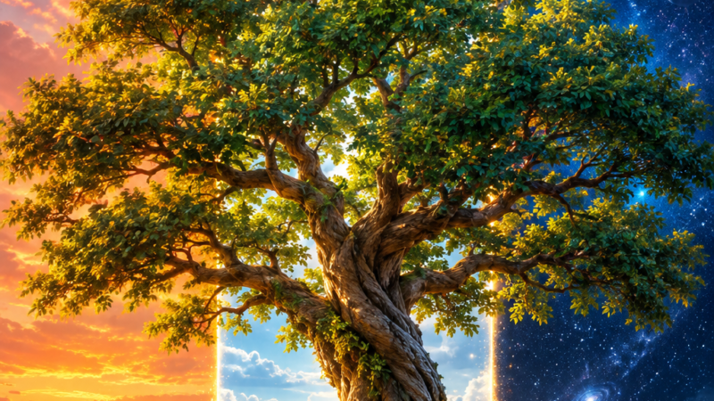 The Tree Between Worlds.