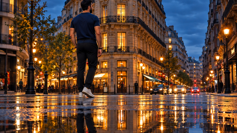 A City in Reflection.
