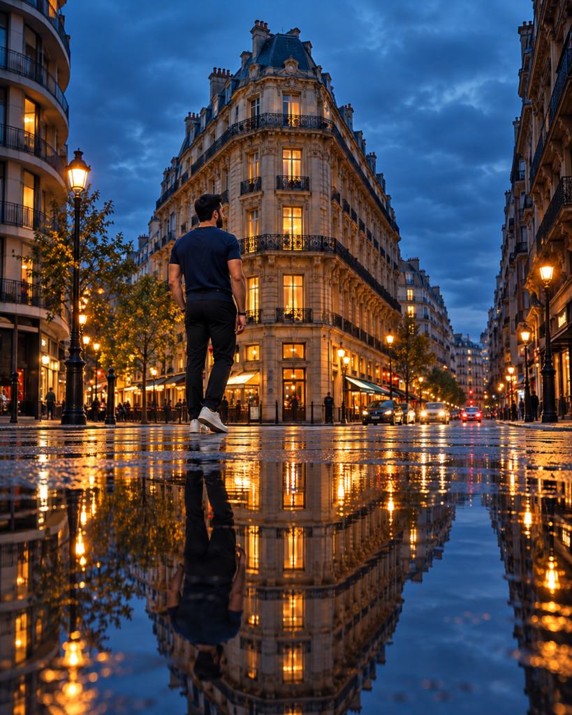 A City in Reflection.