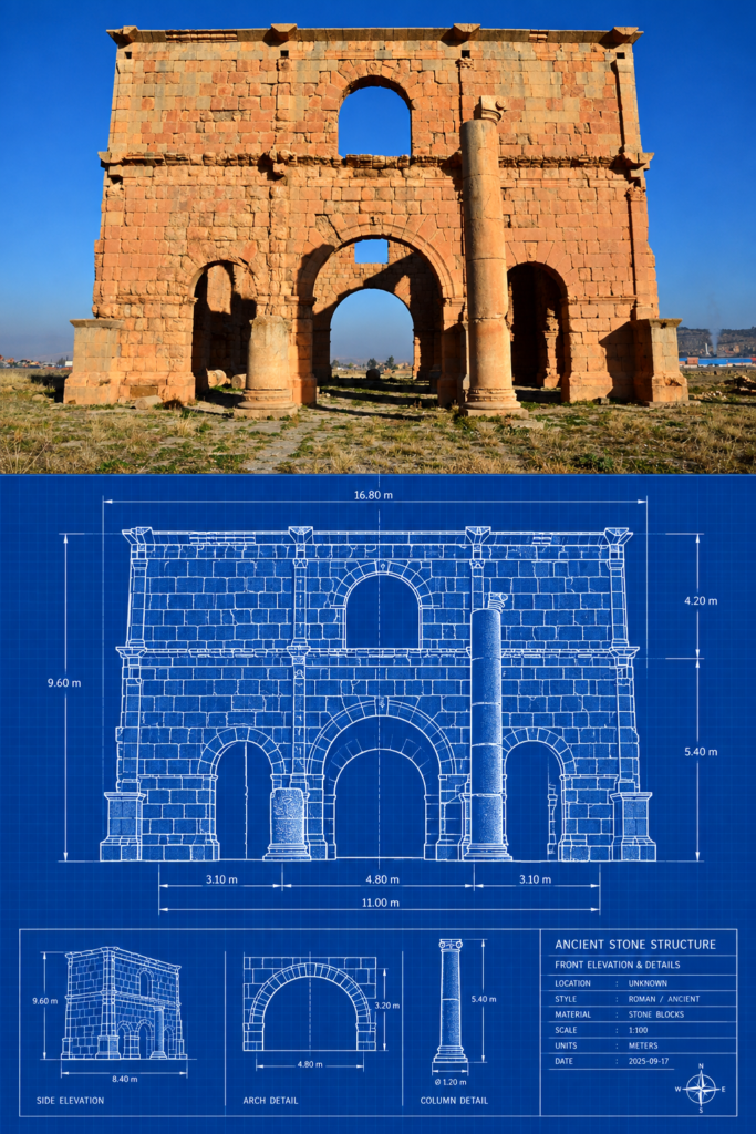 Echoes in Stone, From Ancient Ruins to Architectural.